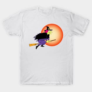 Witchcraft Holloween design T-Shirt